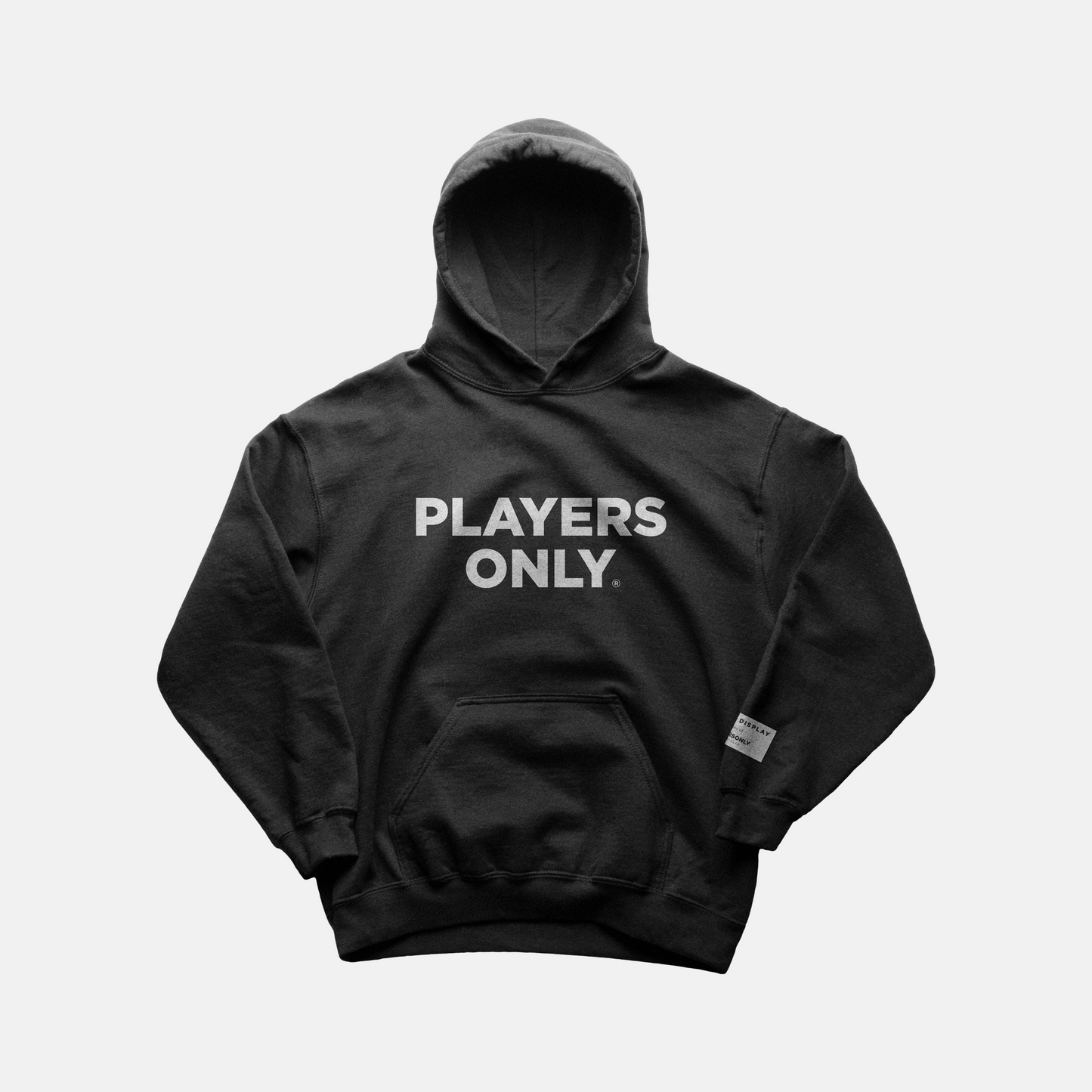 Goat on Display Large PlayersOnly Wordmark Hoodie
